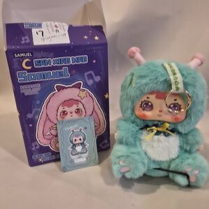 Samuel Romance Moonlight Sonata OPEN BOX Plush Doll with Blue and Pink Outfit
